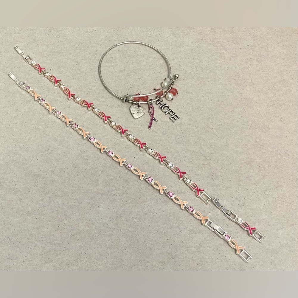 Avon breast cancer bangle